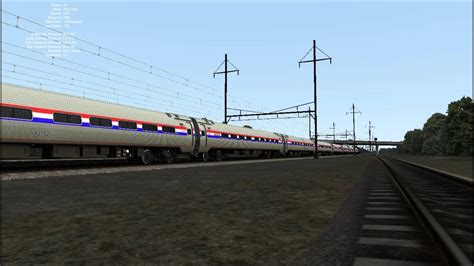 Train Simulator 2014 Hd Amtrak Gg1 110 Mph Fly Bys On The Northeast