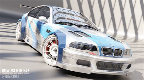 The Bmw M3 Gtr E46 Need For Speed Most Wanted Edition Behance