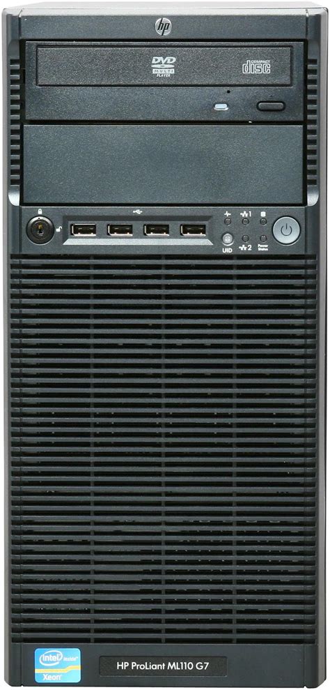 HP ProLiant ML G Server System E P GB Unbuffered ECC RAM Non Hot Plug GB HDD