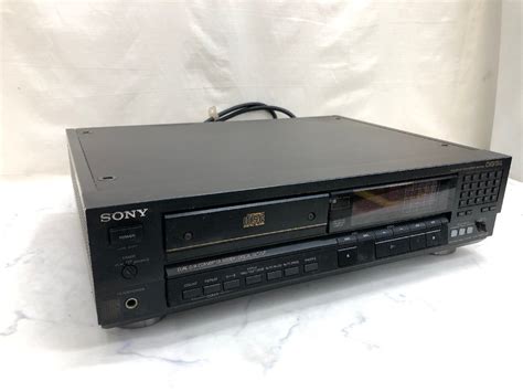 【やや傷や汚れあり】y0743 ジャンク品 オーディオ機器 Cdプレーヤー Sony ソニー Cdp 555esdの落札情報詳細 ヤフオク