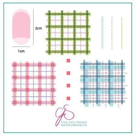 Perfectly Plaid Cjs Cjs Small Stamping Plate Stamping Plates