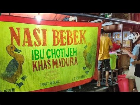 Nasi Bebek Ibu Chotijeh Khas Madura Dekat Pasar Baru Jakarta Pusat