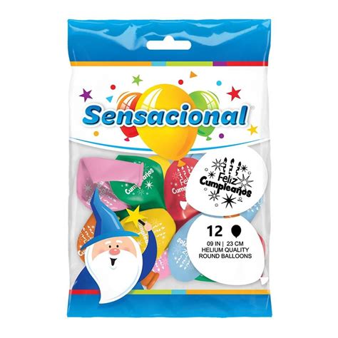 Bolsa De Globos Sensacional Feliz Cumplea Os Multicolor Walmart