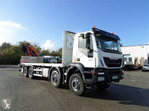 Camion Iveco Plateau Standard Trakker T X Gazoil Euro Grue