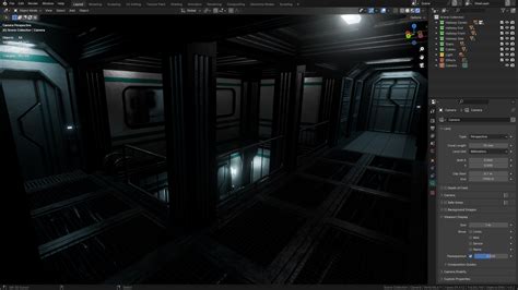 Sci Fi Hallway Blender Market
