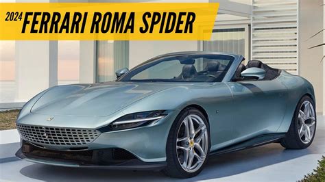 Ferrari Roma Spider Introduced Autobics Youtube