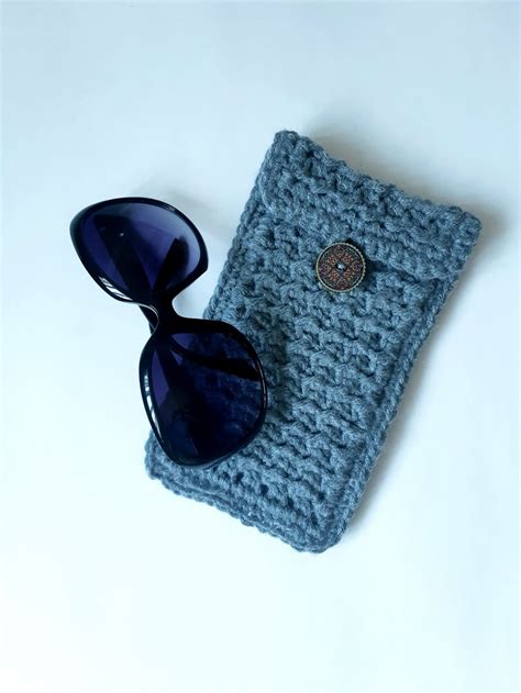 Crochet Glasses Case Free Pattern ⋆