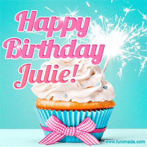 Happy Birthday Julie GIFs - Download on Funimada.com