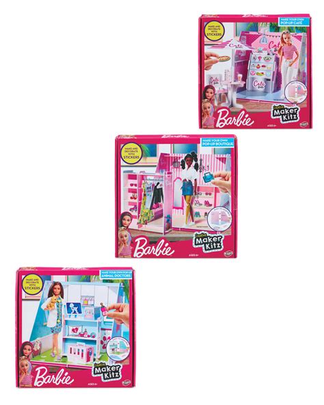 Multipromos Barbie Dream Rooms Maker Kitz