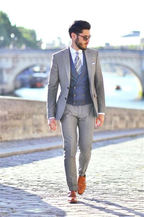 60 Best Grey Suit With Brown Shoes Outfit Ideas For Men Mens Outfits Brown Shoes Outfit Grey