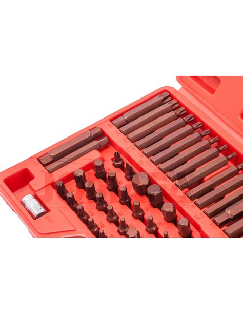 Juego De Puntas Combinadas Allen Hexagonales Torx Torx Inviolable