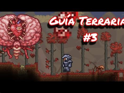 Como derrotar al Cerebro de Cthulhu Guía terraria 3 modo clasico