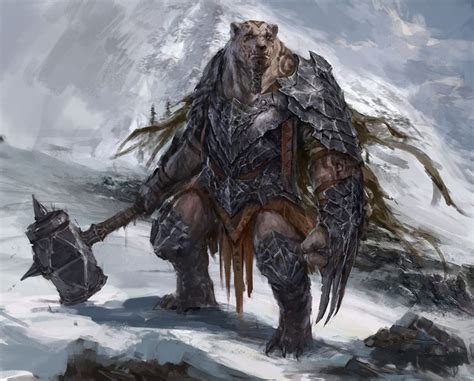 Lycanthrope Werebear Pathfinder Pfrpg Dnd Dandd 35 5e D20 Fantasy