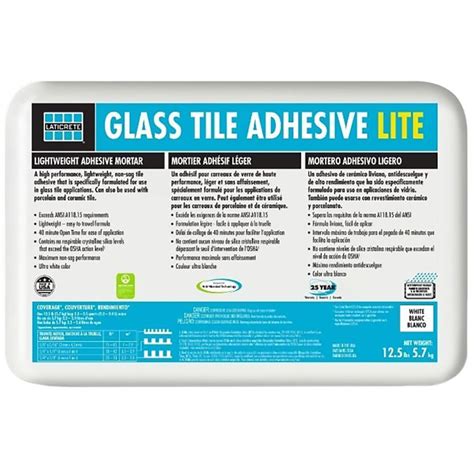 Laticrete Glass Tile Adhesive Lite