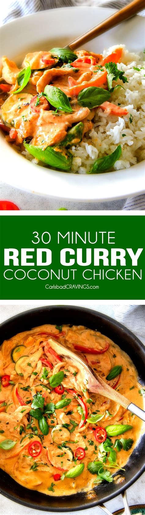 Slow Cooker Thai Red Curry Chicken And Vegetables Carlsbad Cravings