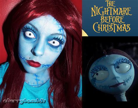 Halloween makeup Sally Nightmare Before Christmas by cherrybomb-81 on ...