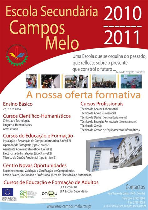 CNO Centro Novas Oportunidades da Escola Secundária Campos Melo da