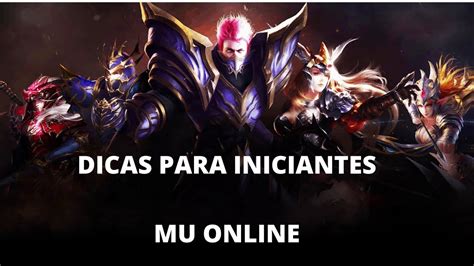 Dicas Para Iniciantes Parte1 Global Mu Online YouTube