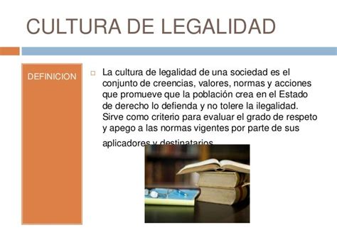 Falta De Cultura De Legalidad En Las Personas