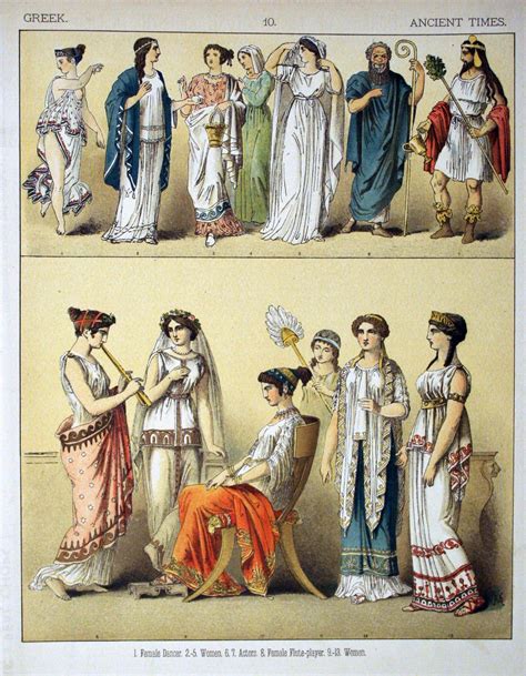 Ancient Greek Ancient Greek Costumes Ancient Greek Clothing Greek