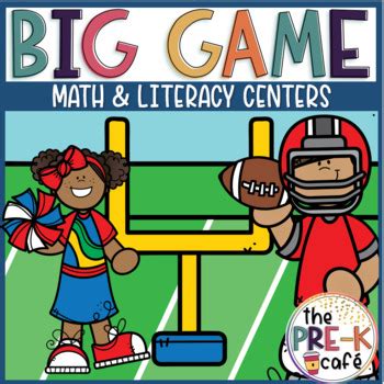 Football Math Phonics Letters And Literacy Centers Activities TPT