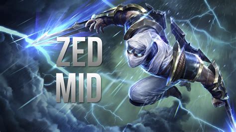 League Of Legends Zed Mid Full Game Commentary Youtube