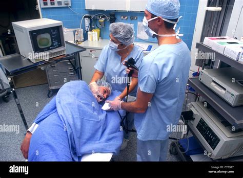 Stomach Endoscopy Examination Stock Photo Alamy