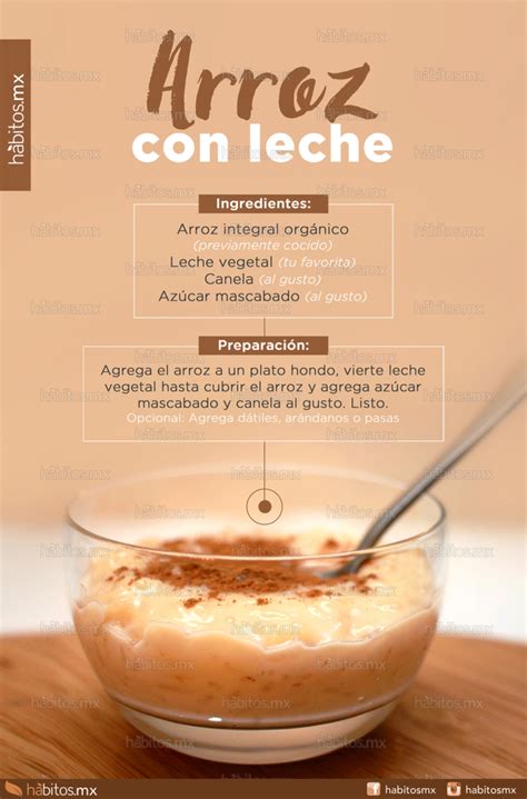 ARROZ CON LECHE Hábitos Health Coaching