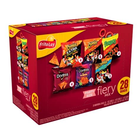 Frito Lay® Fiery Mix Chips Variety Pack 28 Ct 0 94oz Frys Food Stores