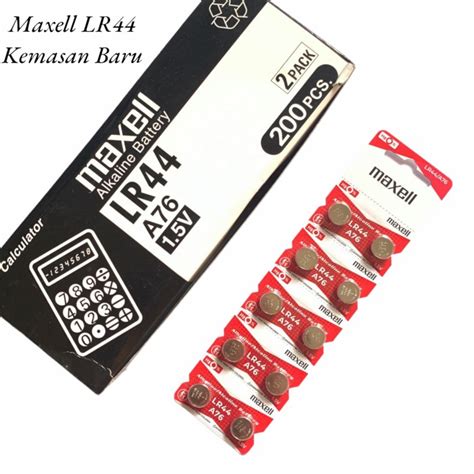 Promo Original Baterai Maxell Lr Ag L A Isi