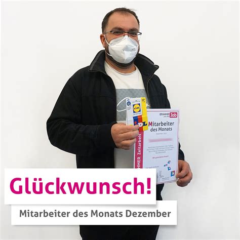 Mitarbeiter Des Monats Dezember