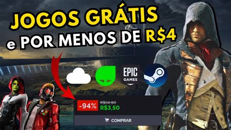 VEM Jogos grátis na STEAM e jogos até 94 de desconto na Nuuvem