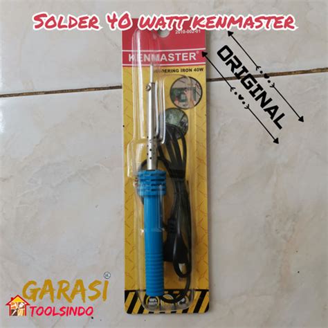 Jual Solder Listrik 40 Watt KENMASTER Solder Lurus 40w Kota Surabaya