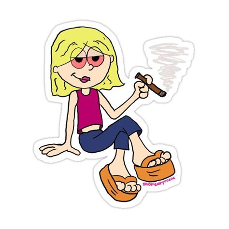 Lizzie Mcguire Cartoon Sticker By Snorturprozac