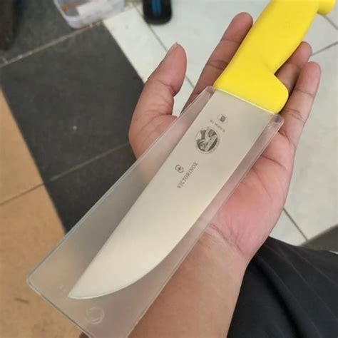 Jual Butcher Knife Pisau Sembelih Victorinox Original Bilah Lurus