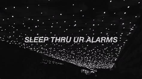 Sleep Thru Ur Alarms Lyrics Lontalius Youtube