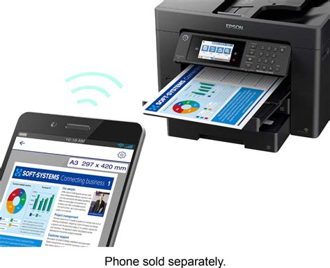 Epson Workforce Pro Wf Wireless Wide Format All In One Printer