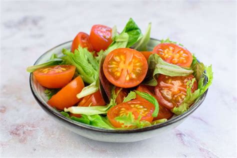 Ensalada De Tomate Sencilla Mi Cocina Real Recetas Saludables