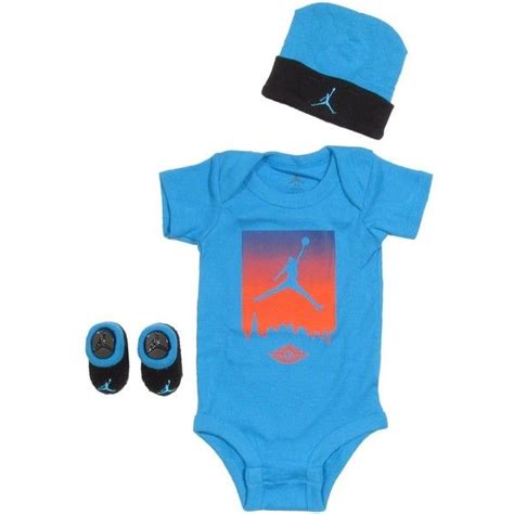 Jordan Baby Clothes Skyline 3 Piece Set (0-6M) | Baby boy outfits, Boy ...