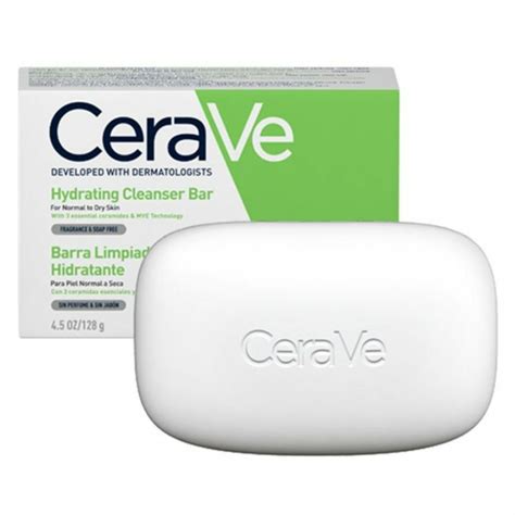 Barra Limpiadora Hidratante Cerave 128g Piel Normal A Grasa Essenz