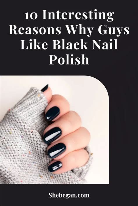 Do Guys Like Black Nail Polish