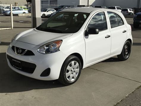 Used 2017 Nissan Micra S 4 Door Car In Kelowna Xrv2624a Kelowna Toyota