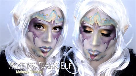 Elfa Oscura Hechicera Maquillaje Sexy Halloween Night Dark Elf