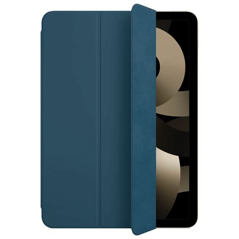 Buy Apple Smart Polyurethane Folio Case For Ipad Air 5th Generation Easily Foldable Blue