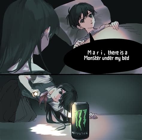 Monster Energy Under Bed