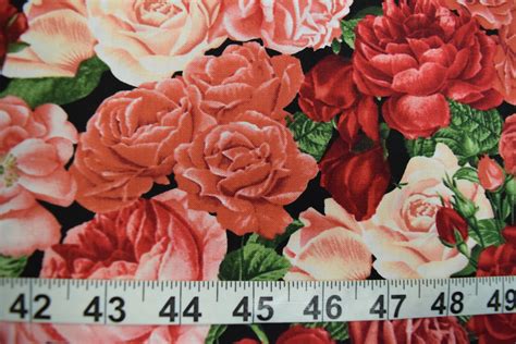 Roses By Timeless Treasures Quilt Or Craft Fabric Fabric By Etsy