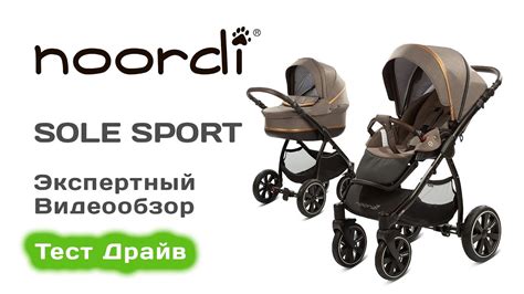 Noordi Sole Sport коляска 2 в 1 выбираем с экспертом на Тест Драйве ...