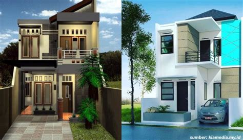 7 Inspirasi Desain Rumah Minimalis 2 Lantai Type 36 Pojok