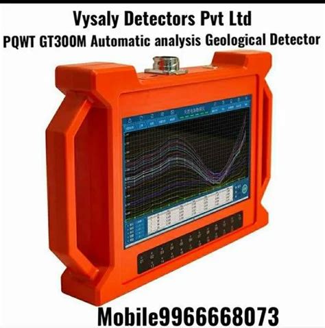 Pqwt Gt M Multi Channel Automatic Analysis Geological Detector At