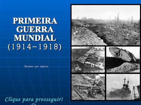 Primeira Guerra Mundial Ppt